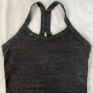 Born primitive Grey weathered tank top